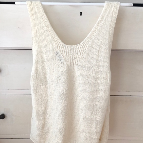 Madewell Tops - Madewell summer sweater tank top!